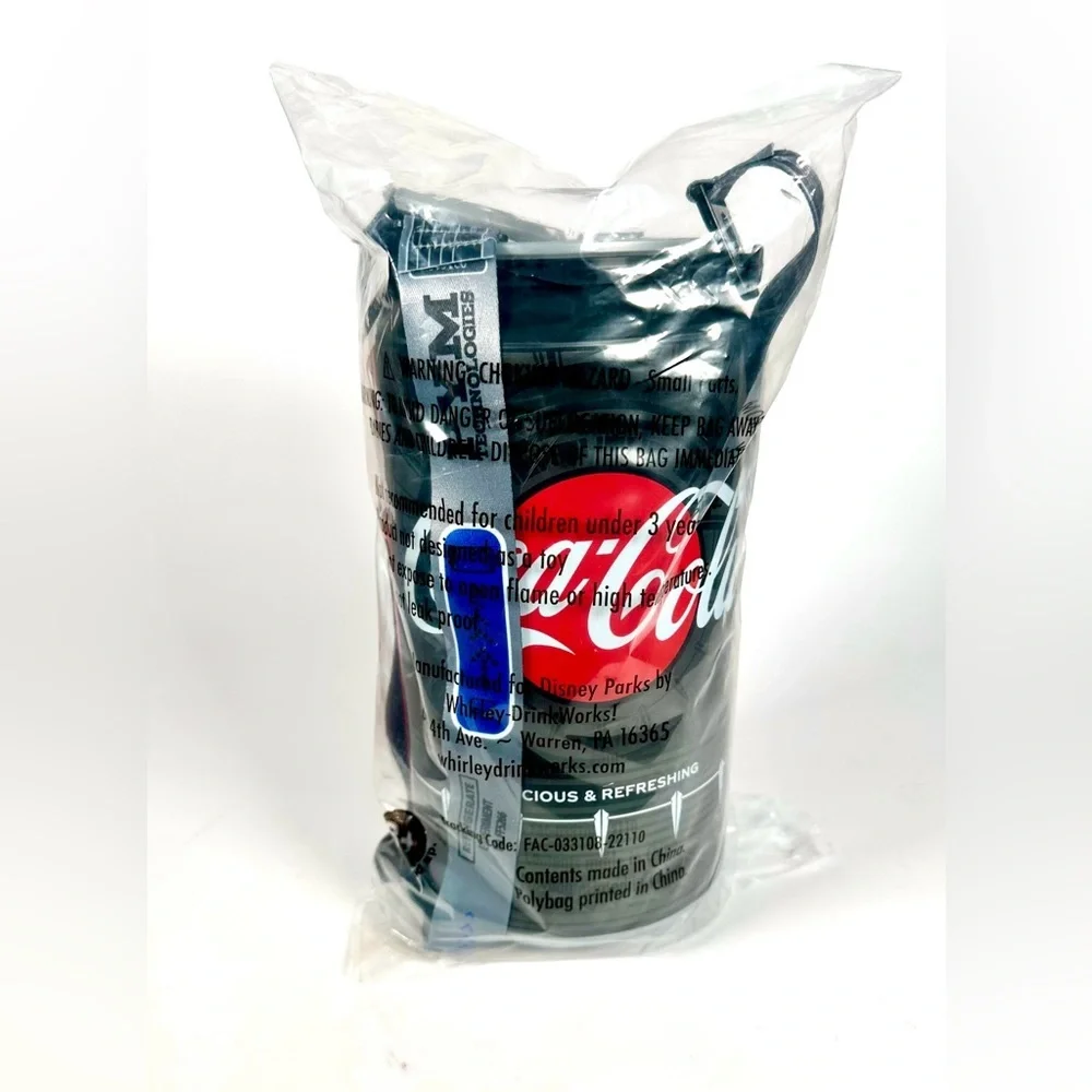 Disney Parks Giant Black Panther Wakanda Forever Coke Sipper Cup Collectible NEW